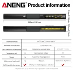 ANENG SL108 96W Smart Soldering Iron, PD/QC Fast Heating, Adjustable Temp 200-450°C, Portable Welding Station 6
