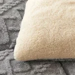 High End Thickened Winter Warm Spring Blankets for Beds Artificial Lamb Cashmere Weighted Blanket Thicker Warmth Duvet Quilt 5