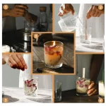 30pcs Wooden Candle Wicks Candle Making Set Wicks with Clip Base  Naturally Smokeless Wood Core for DIY Candle Jar Making Tools 6
