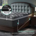 12"14" Gel Memory Foam Hybrid Pocket Spring Mattress Twin Full Queen King Bed Mattress In A Box, Medium Firm Motion Isolation 5