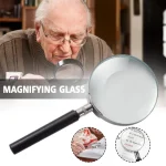10X Professional Magnifying GlassJewelry Reading Magnifying Glass Loupe For Reading Jewelry Coins Stamps Senior Kids Senior Read 2