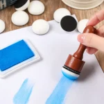 Mini Distress Stamping Tools For Card Making Pad Ink Sanding Disks Medium-Grit Sandpaper For Scrapbooking Craft Card 4