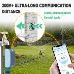 Smart Tuya WIFI Garden Watering Timer Automatic Sprinkle Water Timer Valve Outdoor Irrigation Watering System Alexa Google Home 2