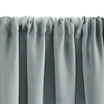 1pc Solid Short Curtain, Small Curtains for Kitchen, Bathroom, High Blackout Curtains for Home Decoration, UV Protection 5