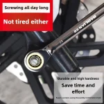 Universal Torx Wrench Adjustable Torque 8-22mm Ratchet Spanner for Bicycle Motorcycle Car Repair Tools Mechanical Tool 4