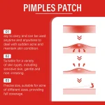 200pcs Star Acne Pimple Patches Colorful Breathable Removal Pimple Absorb Secretions Anti Infection Concealer Makeup Skin Care 5