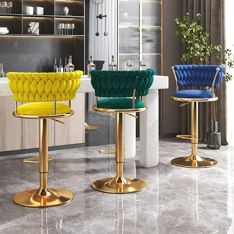 Black And Golds Bar Stool Beige High Kitchen Home Light Luxury Backrest Chair Iron Island Tabourets De Bar Dining Chairs Hocker Black And Golds Bar Stool Beige High Kitchen Home Light Luxury Backrest Chair Iron Island Tabourets De Bar Dining Chairs Hocker