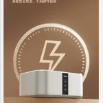 220V Midea Foldable Portable Clothes Dryer for Home Dormitory Compact Laundry Drying Machine BCW