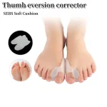 2PCS Silicone Gel Thumb Corrector Bunion Foot Toe Hallux Valgus Protector Separator Finger Straightener Adjuster Foot Care Tool 6