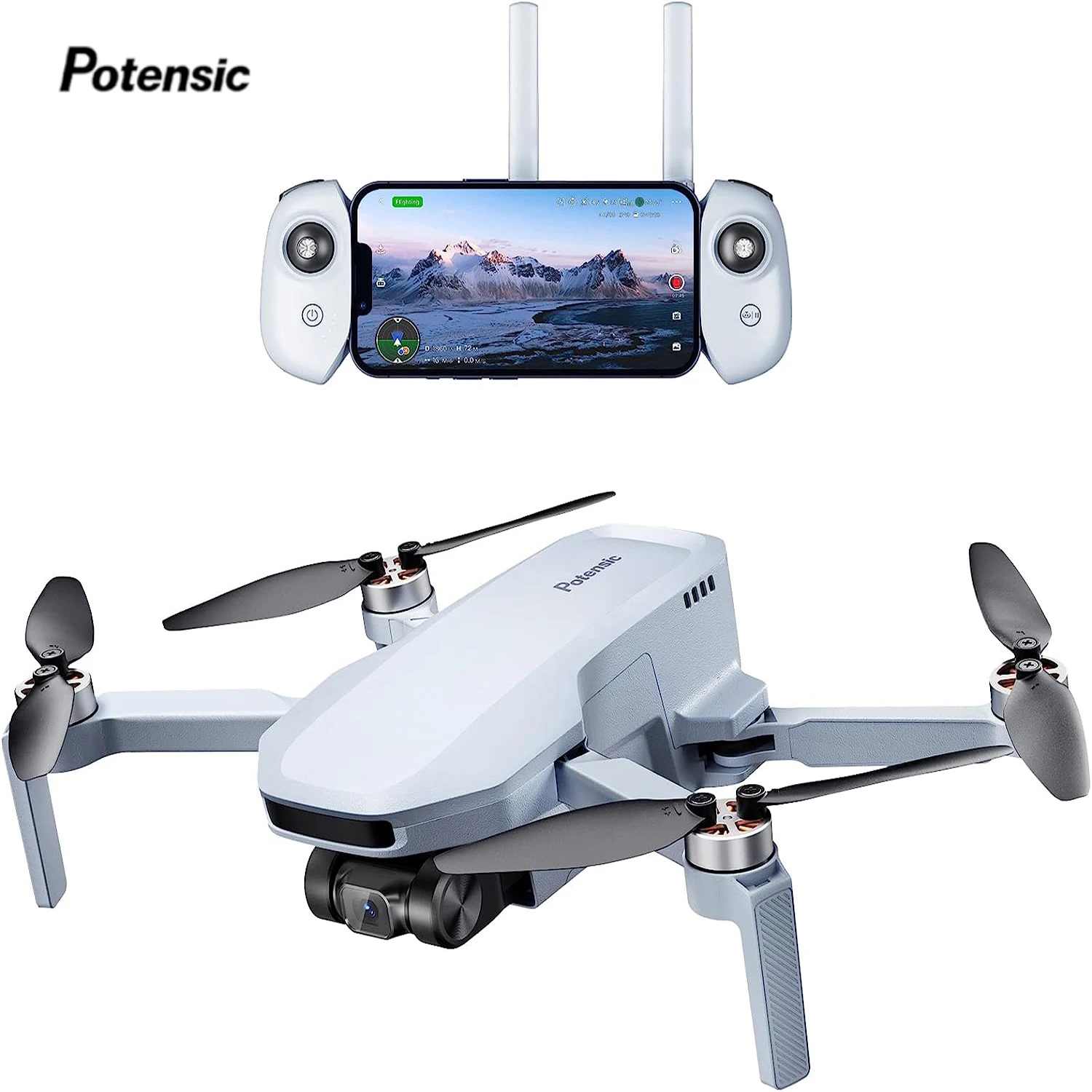 Potensic Drones Under 249g GPS Auto Return Single Axis Gimbal EIS Professional Drone Max 4-KM Waypoint Flight Follow Me-ATOM SE Potensic Drones Under 249g GPS Auto Return Single Axis Gimbal EIS Professional Drone Max 4-KM Waypoint Flight Follow Me-ATOM SE