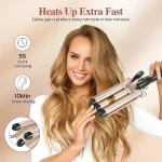 Professional Hair Curling Iron Ceramic Triple Barrel Hair Curler Irons Hair Wave Waver Styling Tools Hair Styling Appliances 2