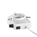 LED Ring Light Illuminator Adjustable Lamp Industry For Binocular Trinocular Microscope  Stereo Industrial Lens Camera Magnifier 4
