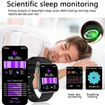 2025 New Smartwatch Men Android IOS Phone 1.9"HD Screen Bluetooth Call Heart Rate Monitoring Sports Waterproof Smart Watch Women 4