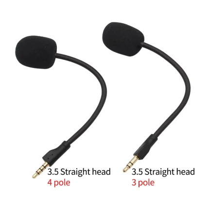 Replacement 3.5mm Microphone for Logitech G Pro X Headphones E-Sports Game Headset Mic for Steelseies Headphones