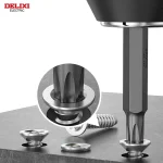 DELIXI ELECTRIC Allen Key Set，Allen Hex Wrench Screwdriver Set With Sleev Universal Torque Long Metric,for Motorcycles, Bicycles 5