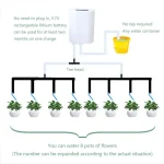 Automatic Watering Pump Controller Intelligent Flowers Plants Sprinkler Drip Irrigation Device Pump Timer System Garden Tools 4