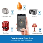 Smart Plug WiFi Socket EU 16A/20A With Power Monitor Timing Function Tuya Smart Life APP Works With Alexa Google Home 3