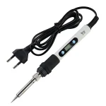 60W 80W Electric Soldering Iron LCD Digital Display Adjustable Temperature Welding Repair Tools 220V / 110V Solder Wire Tips 5