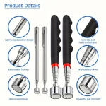 Telescopic magnet picking tool for hard to reach areas 3
