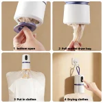 Multifunctional Clothes Dryer Portable Folding Clothing Dryer Hot Air Quick Dryershoe  Machine Mini Compact  In Hotel Home 5