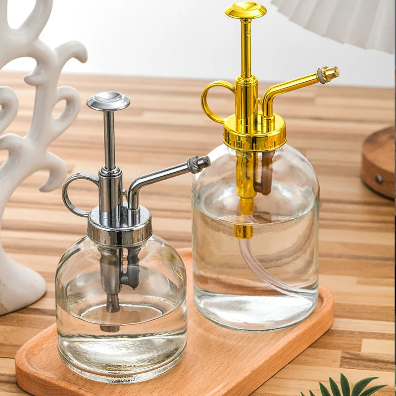220-360ml Transparent Glass Watering Can Gardening Household Water Sprinkler Watering Can Watering Spray Can Home Decor 220-360ml Transparent Glass Watering Can Gardening Household Water Sprinkler Watering Can Watering Spray Can Home Decor
