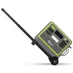 F2400 Solar Generator 2048Wh LiFePO4 Portable Power Station, 2400W, 1.5H Fast Charging,for Home Backup, Outdoor 2