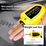 100W Plastic Welding Machine Plastic Welder Gun 200pcs Hot Stapler Bumpers Repair Kit Soldering Iron For Car Bumper Repair Tools 4