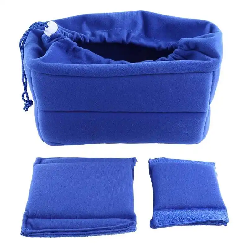 Camera Insert Padded Bag Velvet Shockproof Camera Lens Pouch Protective Storage Bag for Sony for Nikon Cameras Accessories Camera Insert Padded Bag Velvet Shockproof Camera Lens Pouch Protective Storage Bag for Sony for Nikon Cameras Accessories