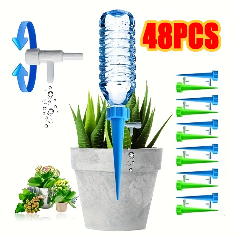 Automatic Drip Plants Irrigation Drip Irrigation Garden Watering System Garden Plant Self Watering Kits Insert Watering Devices Automatic Drip Plants Irrigation Drip Irrigation Garden Watering System Garden Plant Self Watering Kits Insert Watering Devices