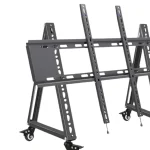 Low Height Mobile TV Stand for Flat Curved Screen TV, LED, LCD Versatile Sturdy 5
