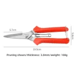 Sharp Garden Tools Secateurs Bonsai Shears Metal Gardening Scissors Pruning Tool Fruit Picking Weed Household Potted Hand Cutter 6