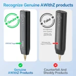 AWithZ 90 Gears Adjustable Spot Welder Portable Handheld Spot Welding Machine Energy Storage Spot Welding DIY for 18650 Battery 6