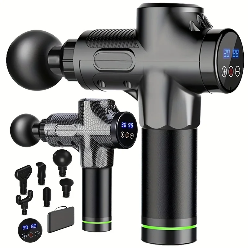 30 Level Massage Gun Fascia Deep Muscle Relax Body Neck Massager Electric Fitness Equipment Noise Reduction Male Female 30 Level Massage Gun Fascia Deep Muscle Relax Body Neck Massager Electric Fitness Equipment Noise Reduction Male Female