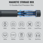 27 in 1 Precision Screwdriver Set  Magnetic Bits Pen Style Manual Repair Tools Kit for Eyeglass Watch PC Jewelers Laptop iPhone 2