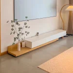 Nordic Unique Tv Consoles Cabinet Modern Minimalist Boho Simple Tv Stands Space Saving Fernsehschrank Living Room Furniture 5