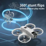 New H135 Mini Drone WIFI FPV Hover Professional 4K Camera Pocket Coloful Lights Dron Rc Plane Foldable Quadcopter RC Toys Gifts 4