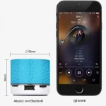 Mini Bluetooth Speaker Wireless with LED Light USB SD Card AUX Subwoofer Portable for PC Mobile Phone 5