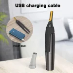 Ultra thin Precision Trimmer Electric Nose hair trimmer Mini Portable Ear Trimmer for Men Nose Hair Shaver Waterproof Safe Clean 2