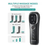 Nekteck Leg Massager Air Compression Calf Wraps Air Pressure Massage for Blood Circulation and Relaxation Lymphatic Drainage 5