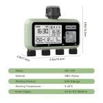 Reswat 4-Outlet Water Timers Multifunctional Sprinklers Multi Caliber Adaptation Convenient Installation Youngs Garden Tools 3
