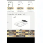 A washed quilt core, ground wool printed quilt, can be washed by washing machine, home bed products single and double quilt core 3