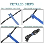 Cable Organizer Cable Management Cable Winder Tape Protector for Wire Ties Phone Accessories Organizador Cables 4
