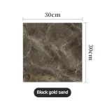 10/30/50PCS Thickened Self-adhesive Decor Wall Sticker Marble Tile Floor Sticker PVC Waterproof Toilet Kitchen Home Floor 5