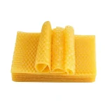 10Pcs Natural Beeswax Sheets Honeycomb Sheet Hive Cell Frame Wax Foundation for Candle Making Craft Beekeeping DIY Supplies 3