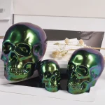 Halloween Ornament Silicone Candle Mold DIY Handmade Skull Scented Candle Soap Plaster Resin Casting Molds Home Decor Craft Gift 6