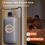 Portable Clothing Dryer Foldable Electric Clothes Dryer Mini Laundry Dryer with UV Sterilization Portable Travel Clothes Dryer 5
