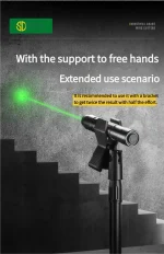 Self-Leveling Laser Tool: Cross Line Laser Level, Infrared Positioning Pointer & Alignment Marking Pen for Construction, Enginee 3