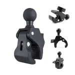 1 inch Ball Head Adapter Mount Base Motorcycle Handlebar Rearview Mirror Bracket for DJI GoPro Insta360 Action Camera Accessory 4