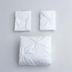 Queen Comfort Set 3Pieces, Gray Bed in a Bag Comforter Set for Bedroom, Beddding Sets without Comforter, Duvet cover&Pillowcases 6