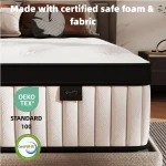 10/12 inch Queen/Full/King Mattress High density, medium firmness, provides strong support for the body 3